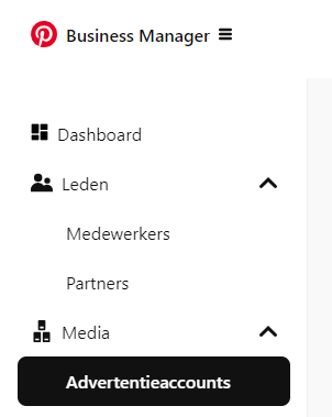pinterest advertentieaccounts
